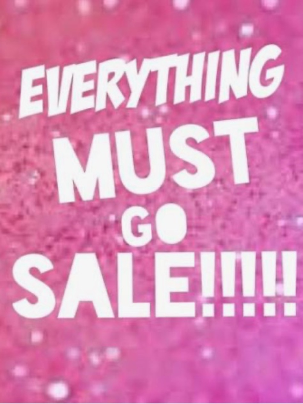 Lowest Prices! Everything must go , offers on bundles